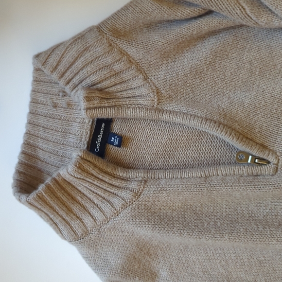 Men's Medium sweater 1/4 zip - Picture 3 of 7